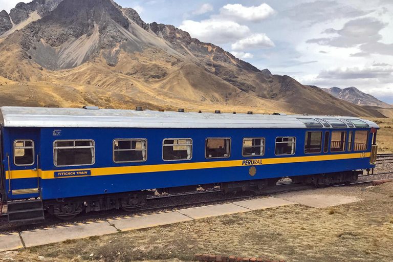 Trajecte tren titicaca train Perí