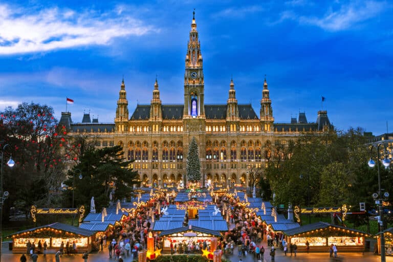 Mercat de nadal a Viena