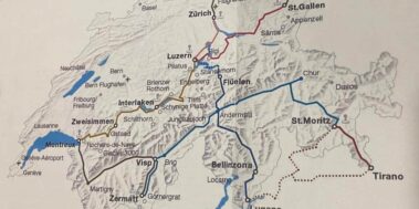 Suïssa en trens Alpins Juny