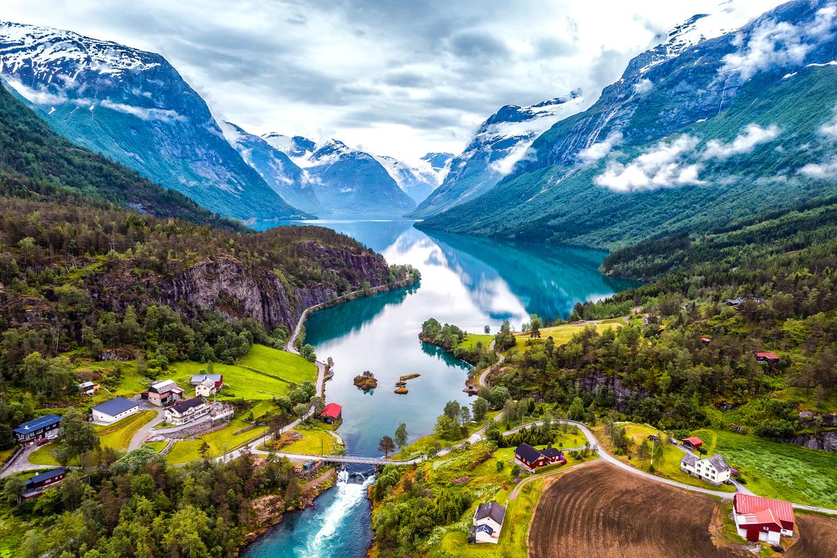 Noruega i Fiords Agost